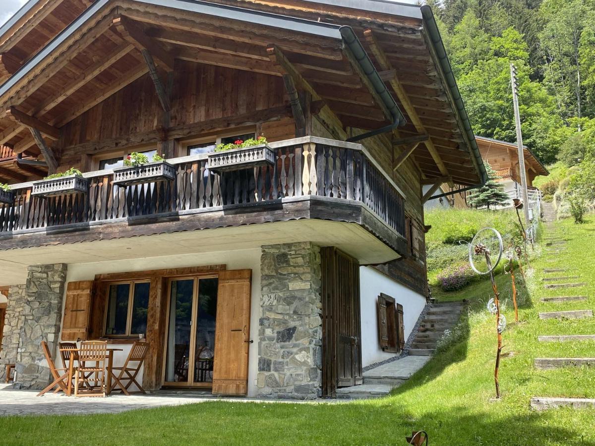 Ferienwohnung Chalet Hestia Champéry Exterior foto