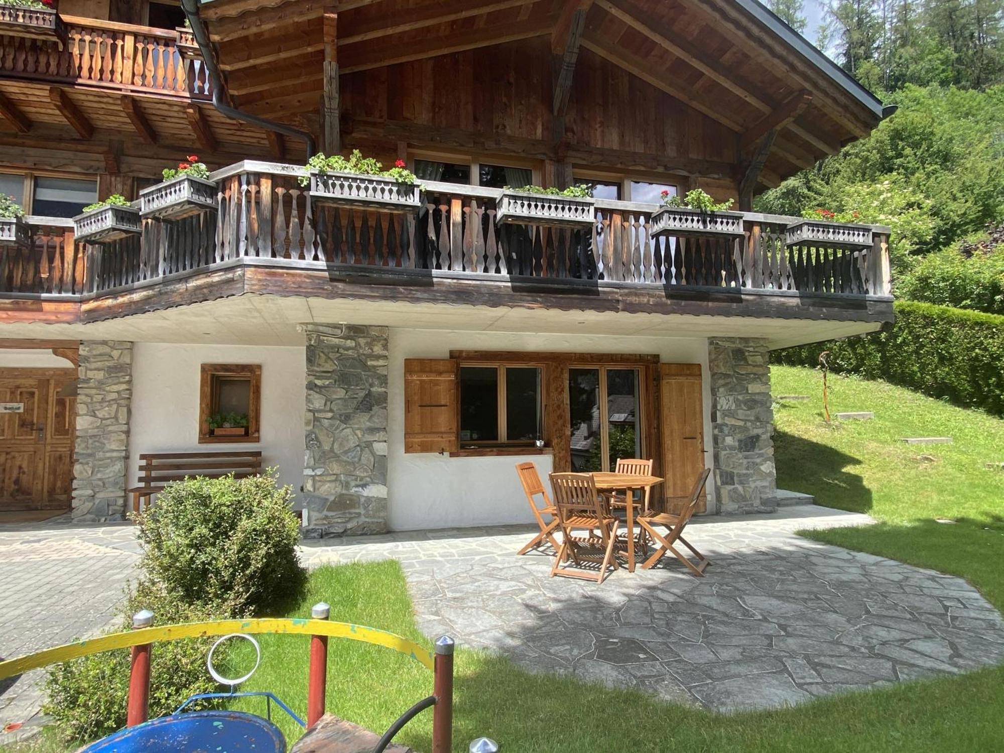 Ferienwohnung Chalet Hestia Champéry Exterior foto